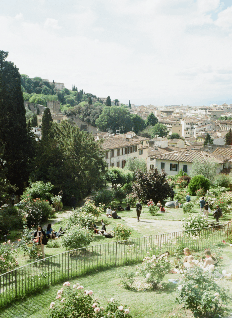 Strolling a Renaissance villa garden recalls the elegance of the Finzi-Continis.