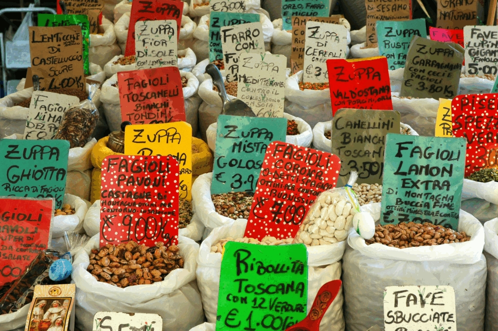 Markets are a must for any Tuscany Italy travel guide.